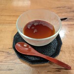 国分寺そば - ランチのデザート