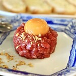 和牛焼肉ラスベガス - 和牛ブルスケッタ