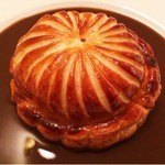 ル ベルクレイ - 2014.9.  真鴨とフォワグラのパイ包み焼き ルーアン風