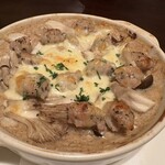 カプリチョーザ - サルシッチャとキノコのポルチーニドリア