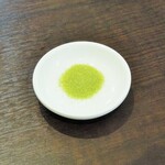 奥出雲 そば処 一福 - 抹茶塩