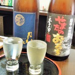 奥出雲 そば処 一福 - 二種飲み比べ