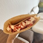 ニワクレープ - フローズンいちごホイップ