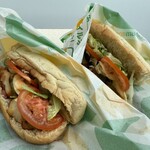 サブウェイ - 料理写真:クラッシックグリチキベーコン　チポトレソース
フットロングサイズ