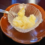 芦柳庵 - 【水菓子】地元小田原産オレンジのシャーベット