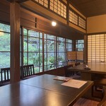 芦柳庵 - 【ブレイク②】落ち着いた室内も料理を引き立ててくれます。