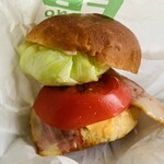 フラノバーガー - フラノチーズバーガーセット1800円