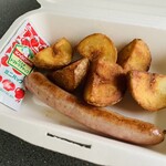 フラノバーガー - フラノチーズバーガーセット1800円