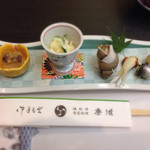 秀浜 - 140924　お通し（宴会用）