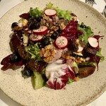 シェ・トト - 鴨スモークのフルーツサラダ