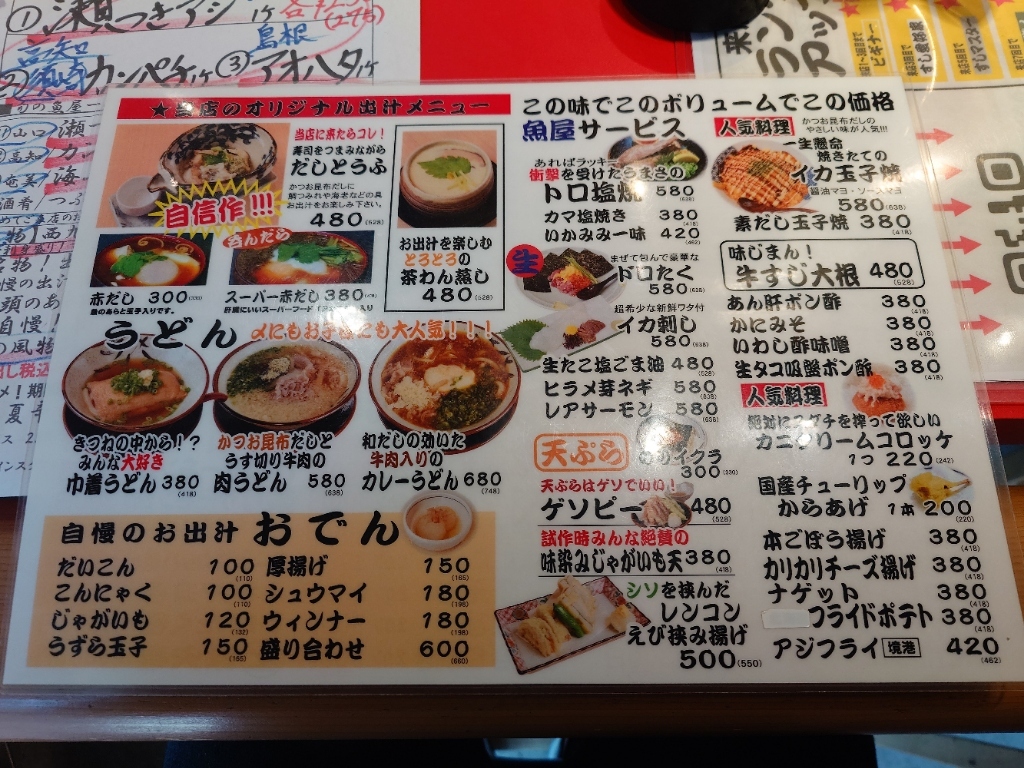 メニュー写真 : 魚屋の200円すし ニューすしセンター 西九条