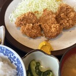 とんかつキいち - ヒレカツ定食（Aランチ）1,200円税込み