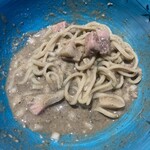 煮干しのビリー - 最後は濃厚なビタ旨スープをかけて…❗️