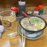 正宗屋 - 肉すい（卵入り）