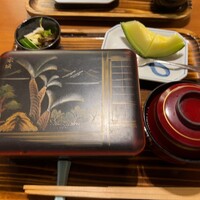 ふなばし　稲荷屋 - うな重の蓋は赤坂