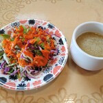 ジェヴァン - サラダとスープ