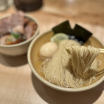 迂直 - 料理写真:特製つけ麺