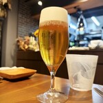 イル ネッビオ - スタートはKIRINブラウマイスターの生ビールから(o^^o)