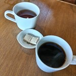 Samrup - 食後にコーヒーと落雁