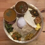 SUZU カリーハウス - ネパールセット・マトン