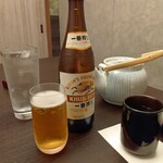 瀬戸内味覚処 芸州 本店 - キリン一番搾り瓶ビール