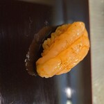 小判寿司 - 甘エビ。