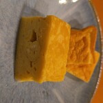 小判寿司 - 玉。お寿司の仕事の卵焼きもつけていただいた。