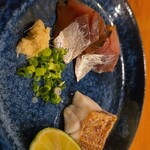 小判寿司 - アジ、朝どれ