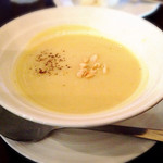 Trattoria Cipresso - さつま芋のスープ☆ランチ
