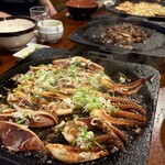 国八食堂 - いか焼き定食 ¥2900（時価）