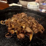 国八食堂 - ホルモン焼き定食 ¥1150
      