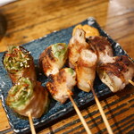 夕焼け飯店 - 野菜巻き4種