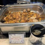 ブッフェ・ダイニング オーシャンテラス(ヨコハマ グランド インターコンチネンタル ホテル) - 豚肩ロース肉のオーブン焼き ディアブル風