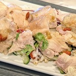 ブッフェ・ダイニング オーシャンテラス(ヨコハマ グランド インターコンチネンタル ホテル) - 蒸し鶏のライスサラダ カオマンガイ風