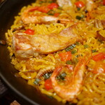 バル ポルティージョ デ エスパーニャ - 甘海老とウサギのフィデワ