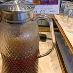 ブッフェ・ダイニング オーシャンテラス(ヨコハマ グランド インターコンチネンタル ホテル) - オーガニックマンゴーブラックフレーバーティー