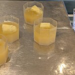 ブッフェ・ダイニング オーシャンテラス(ヨコハマ グランド インターコンチネンタル ホテル) - パイナップルゼリー