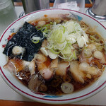 青島食堂 - 大盛りシャーシュー麺 ねぎTP