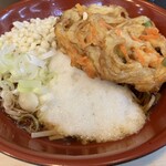 榑木川 - 冷やしとろろにかき揚げ