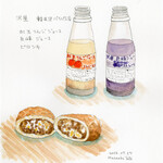 沢屋 - ジュースとピロシキ