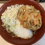 榑木川 - 冷やしとろろにかき揚げ