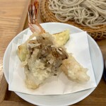 まん作 - えびと野菜の天ぷら
