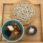 まん作 - 揚げもちせいろそば（温つゆ）（¥1,200）（税込）