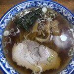 手打ラーメン ほそや - ラーメン全景