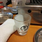 大阪焼肉･ホルモン ふたご - 食後の飲むヨーグルト