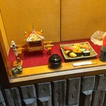 鮨処 匠 - 入口ディスプレイ