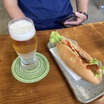 ゆみはり茶屋 - 月山ドッグ　ノンアルビール