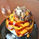 氷工房 逢和䨮 - かぼちゃぷりんピーナッツみるく（2000円）