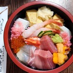 海老寿司 - 3000円ちらし寿司