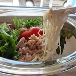 Cafe TIME - 麺はつるっとした喉越し